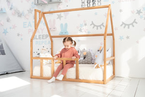 Floor bed for climbing Montessori bed (Model 1)