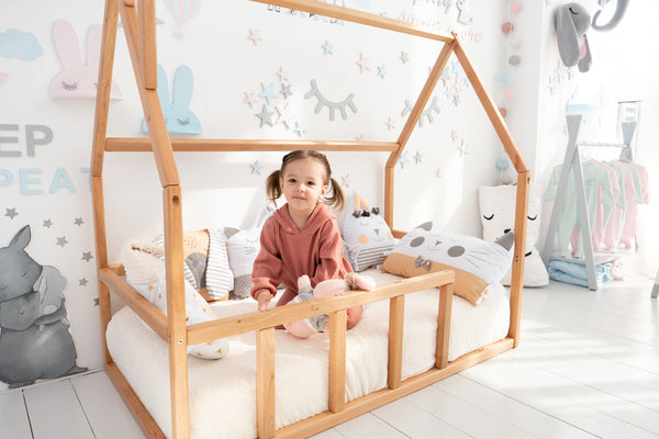 Floor bed for climbing Montessori bed (Model 1), фото 2