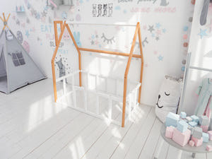 Floor Bed for Sleeping Only - Montessori Platform bed (Model 1 mini)