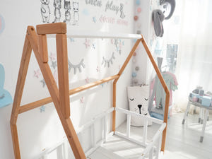 Floor Bed for Sleeping Only - Montessori Platform bed (Model 1 mini)