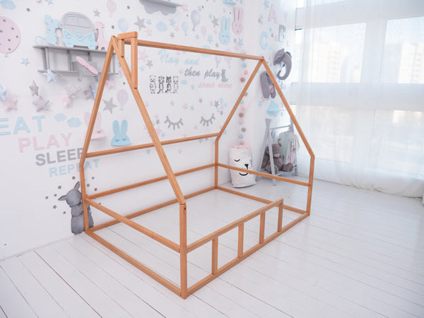 Toddler Floor Bed for Climbing Montessori Bed (Model 1), фото 9