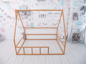 Toddler Floor Bed for Sleeping Only - Montessori Bed (Model 1 mini)