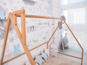 Toddler Floor Bed for Sleeping Only Montessori Bed (Model 1 mini)