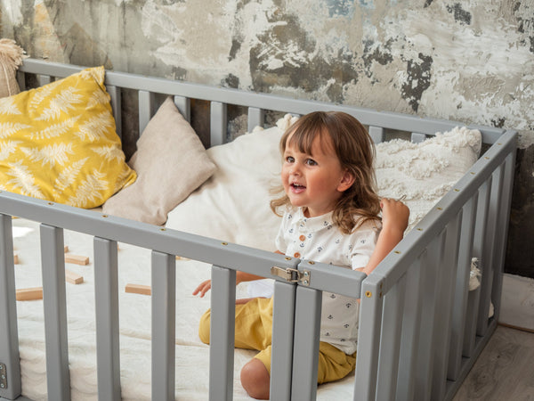 Toddler Wooden bed Play pen (Model 6.2/19), фото 3