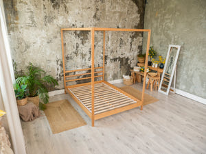 Teen bed with Legs&Slats Twin, Full and Queen size frame bed (Model 8)