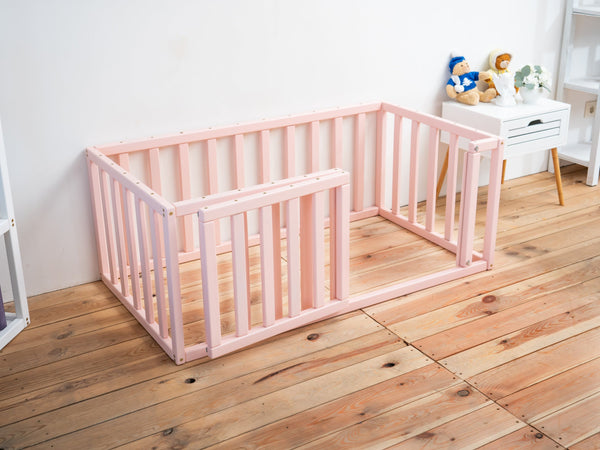 Crib for girl Floor bed Playpen (Model 6.2/19), фото 7