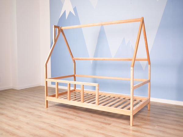 Montessori House bed frame for Toddler | 7 colors (Model 1)