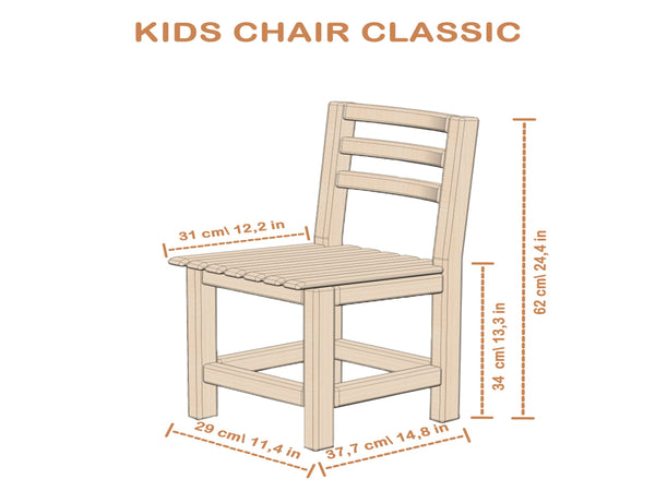 Montessori Toddler Chair Classic